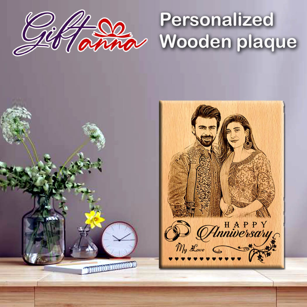 Personalized Wedding anniversary gift for couples 