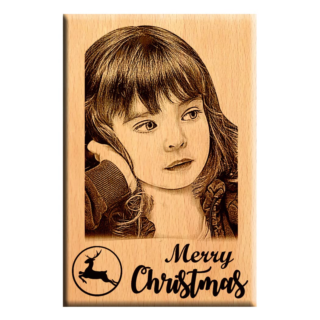 Merry Christmas special Personalized wooden engraved plaque  