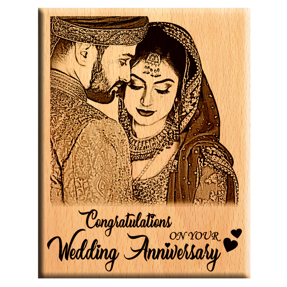 Personalized Wedding Anniversary Gift for her